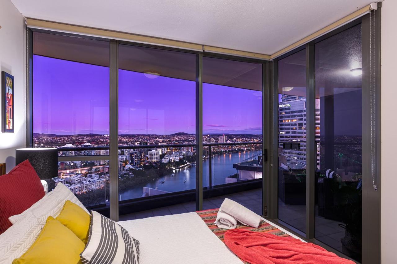 בריסביין African Escape On Level 38 - Balcony With Views מראה חיצוני תמונה